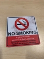 ป้าย No smoking